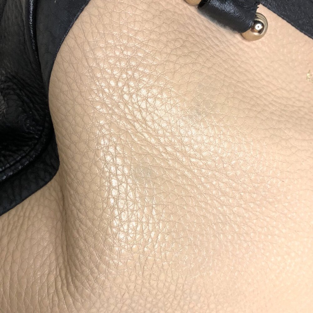 Kate Spade Charles Street Brantley Satchel Bag Black and Tan Leather Authentic - Picture 4 of 16